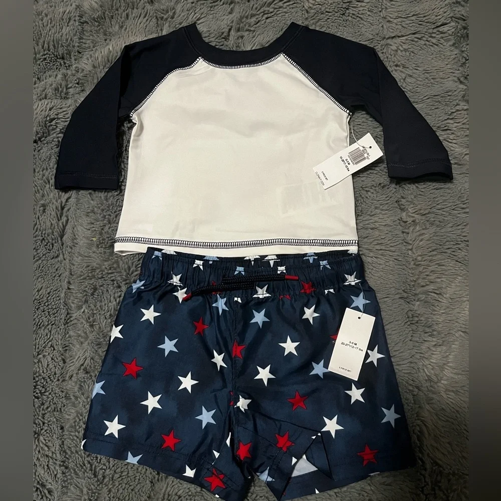 Baby Boy Swim Outfit - Picture 1 of 2